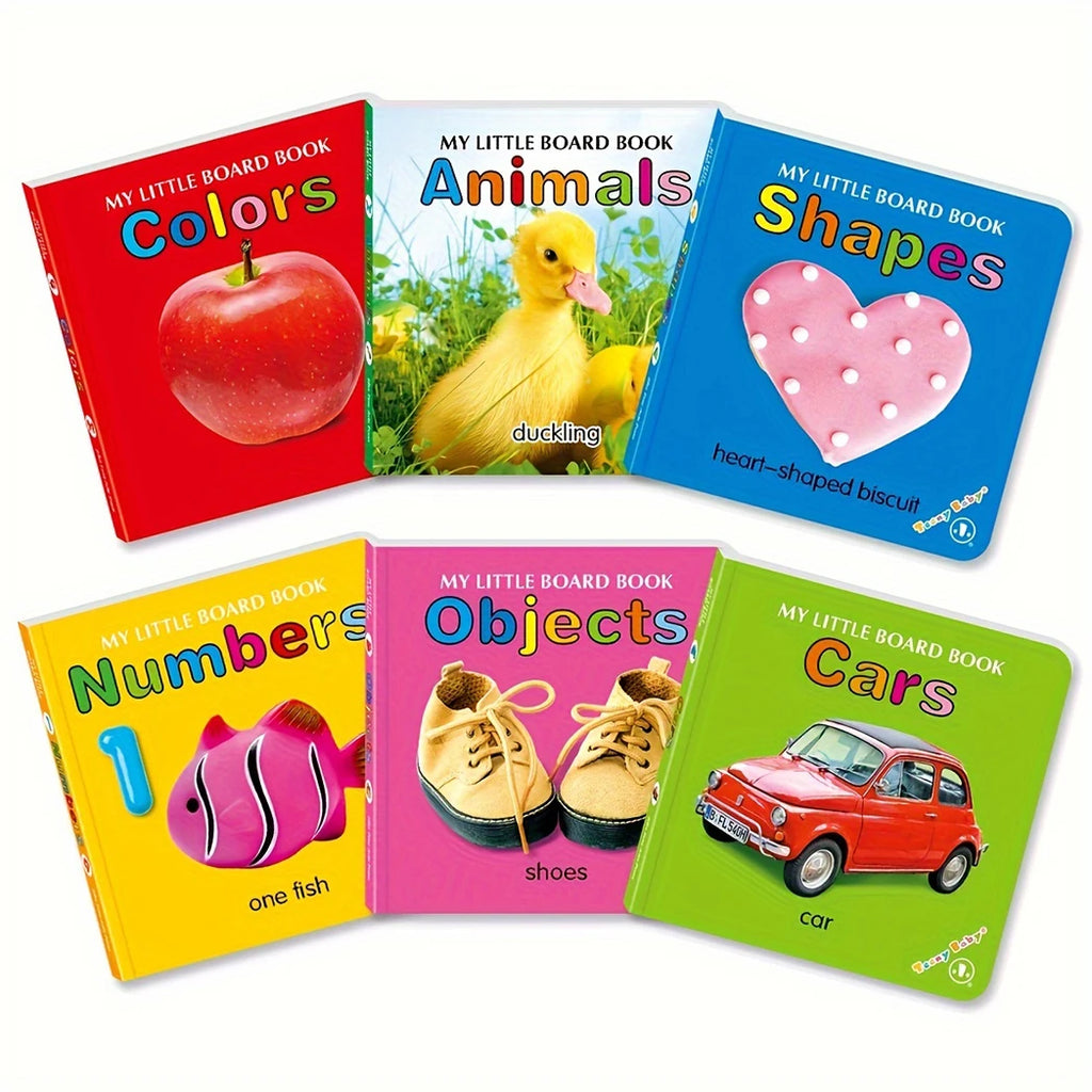 6PCS Educational Learning Books