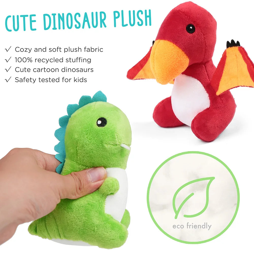 5 Small Dinosaur With Egg Bag