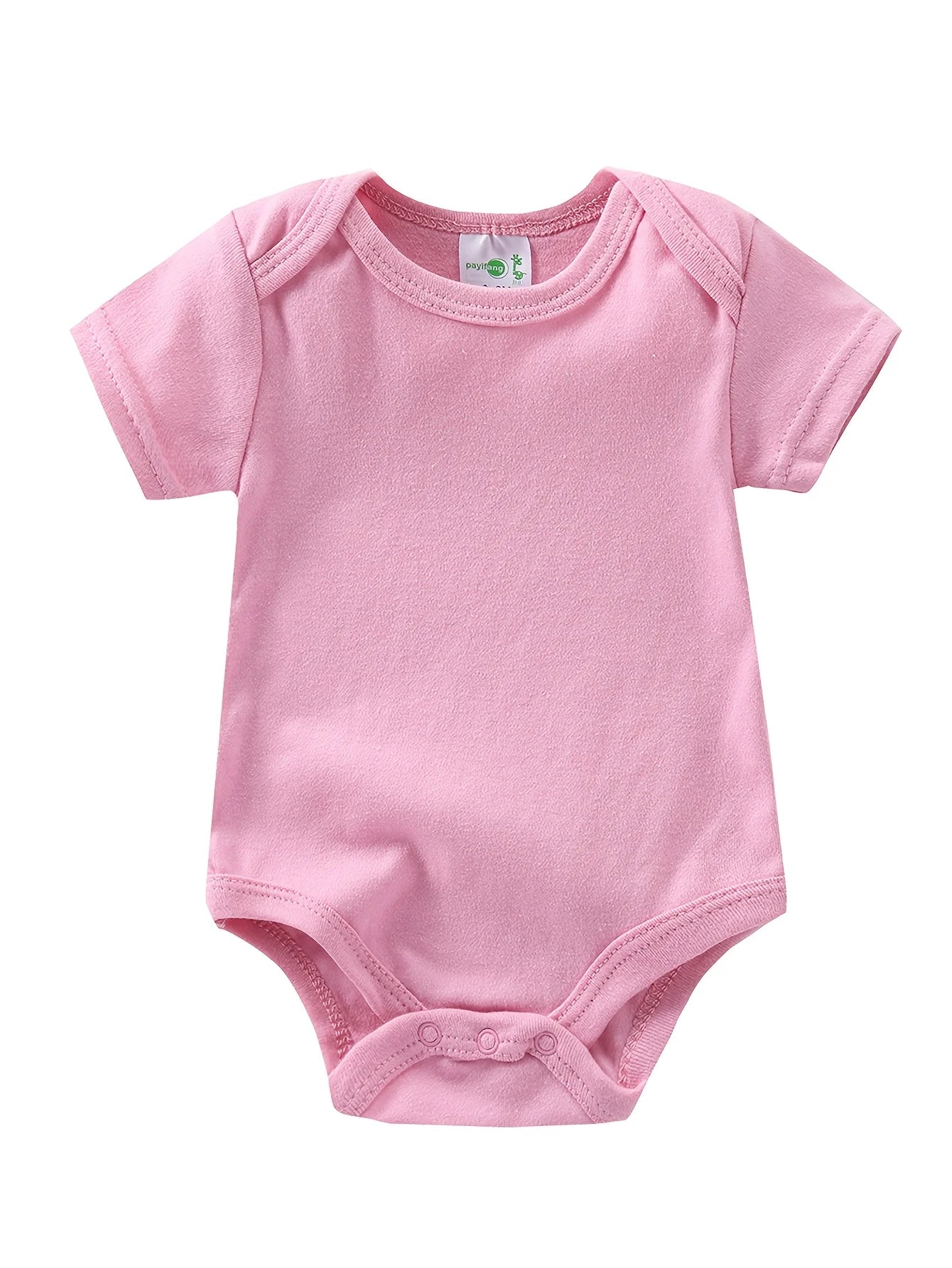 5pcs Set Short-Sleeve Onesies Bodysuits