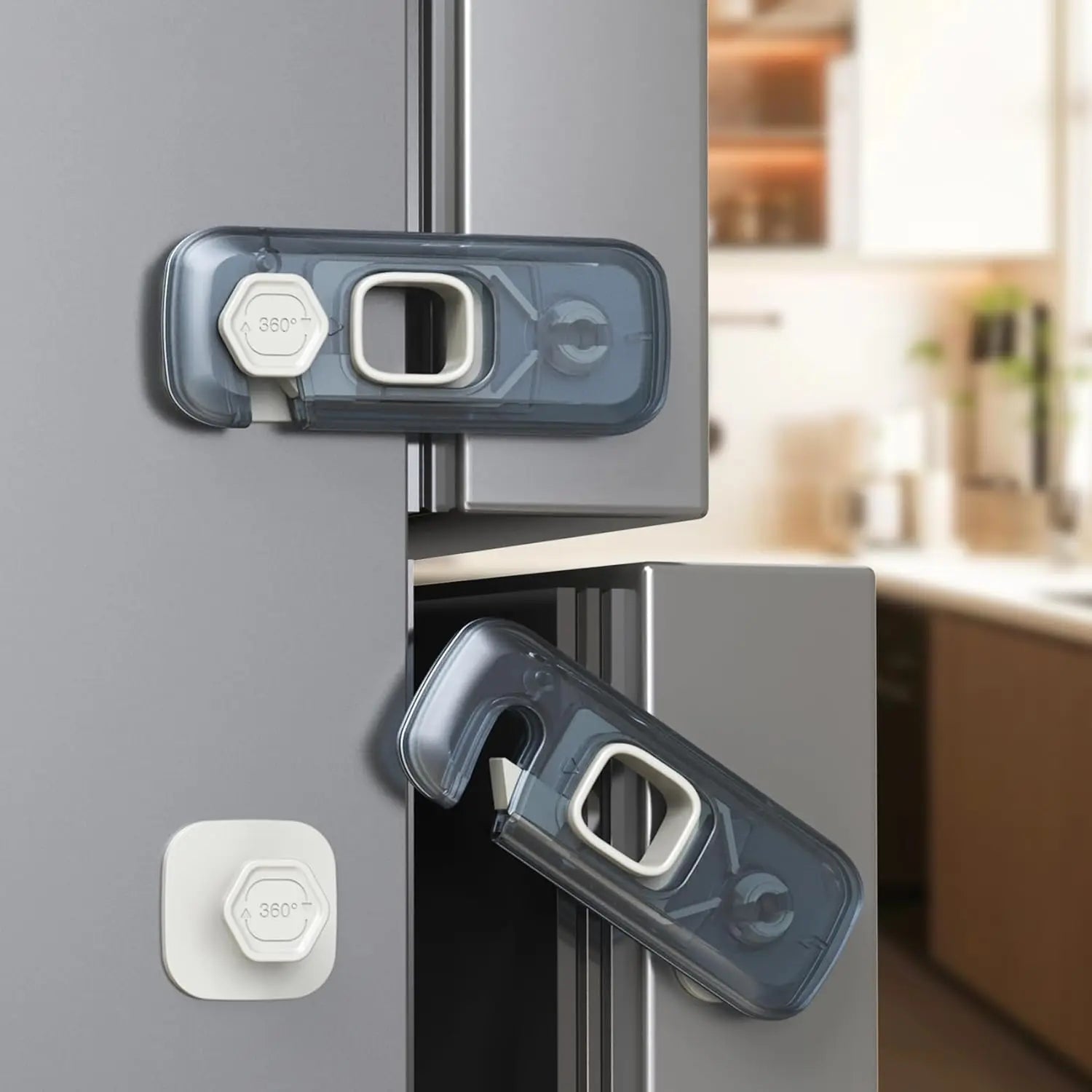 2-Pack Child Proof Fridge Locks