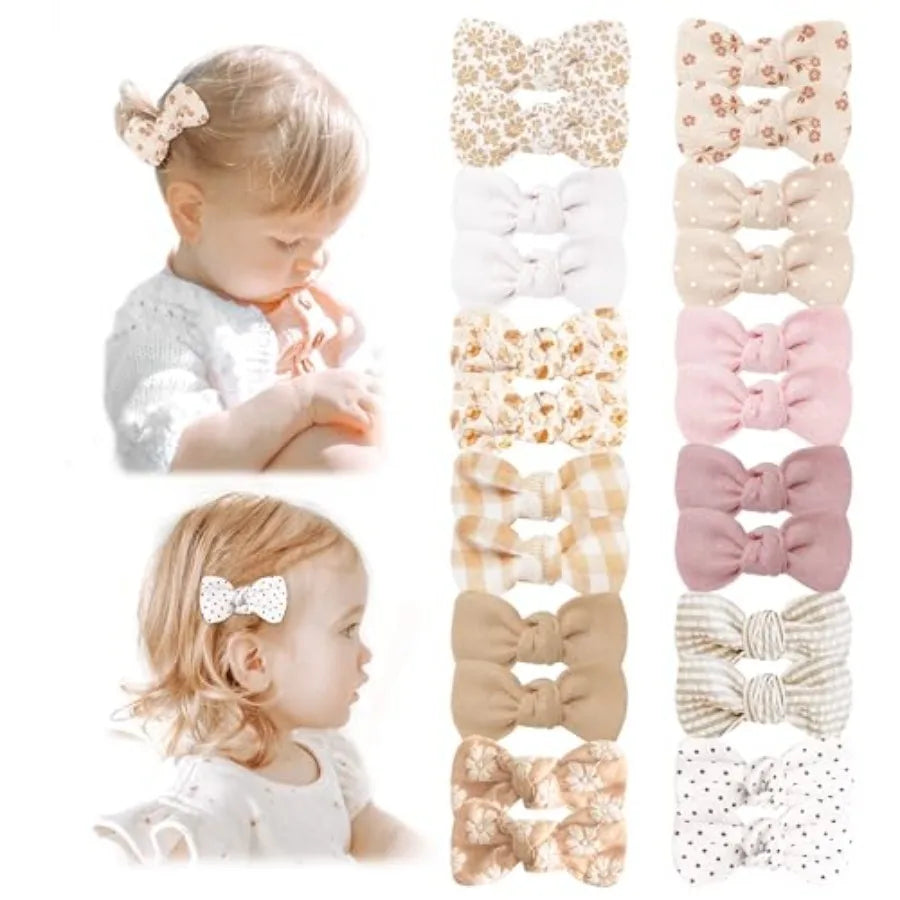 24 Pack Hair Bows