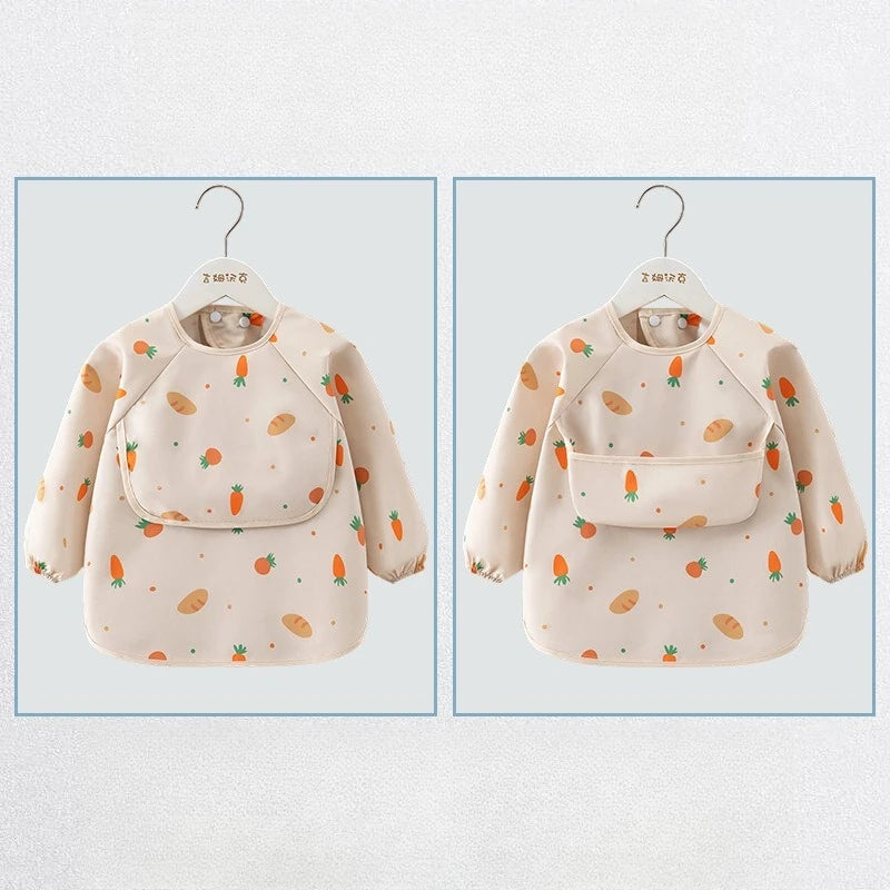 1PC Waterproof Long Sleeve Bib