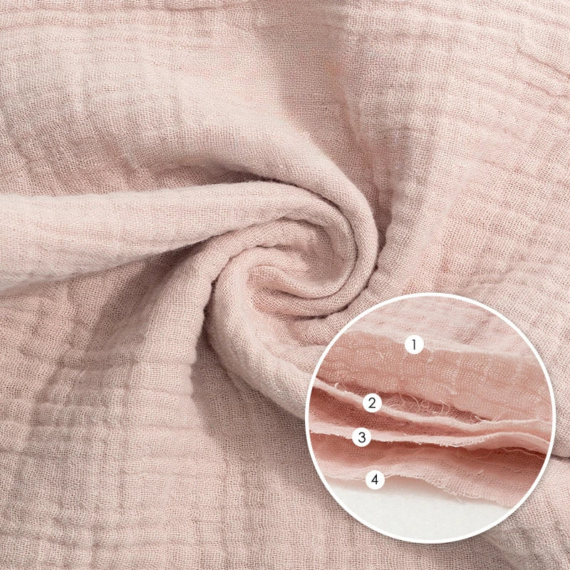 5PC Baby Muslin Square Towels
