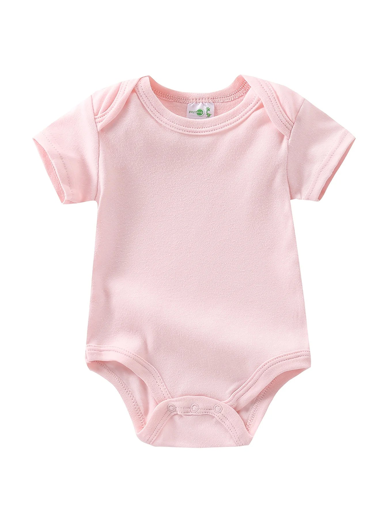 5pcs Set Short-Sleeve Onesies Bodysuits