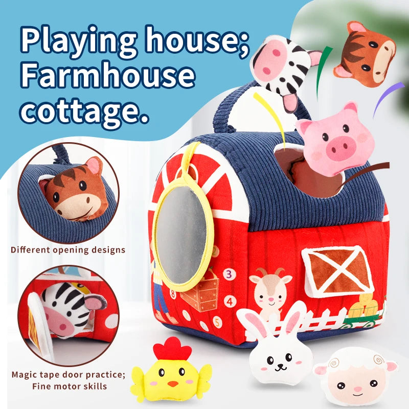 Montessori Farm House with Animals