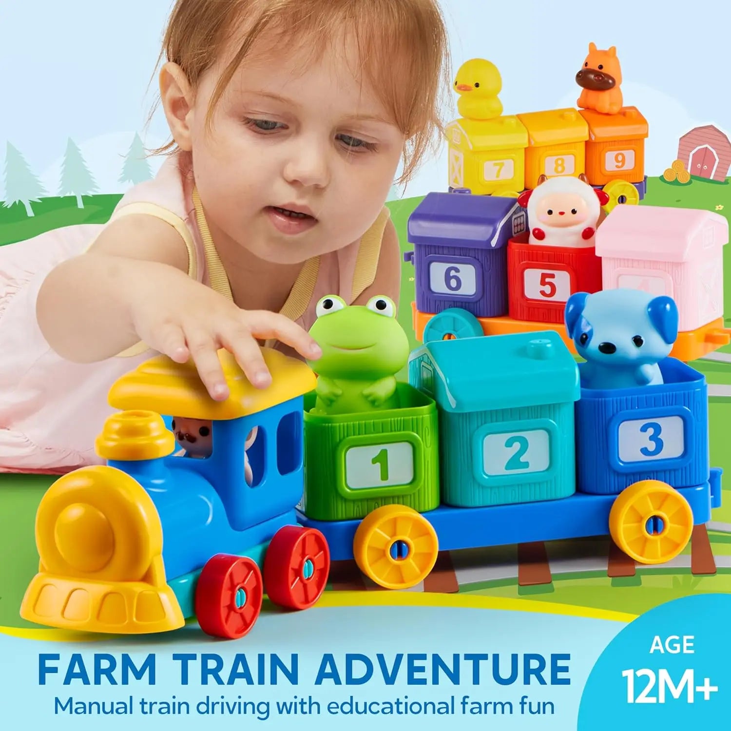 Learning Farm Train Counting Matching & Sorting
