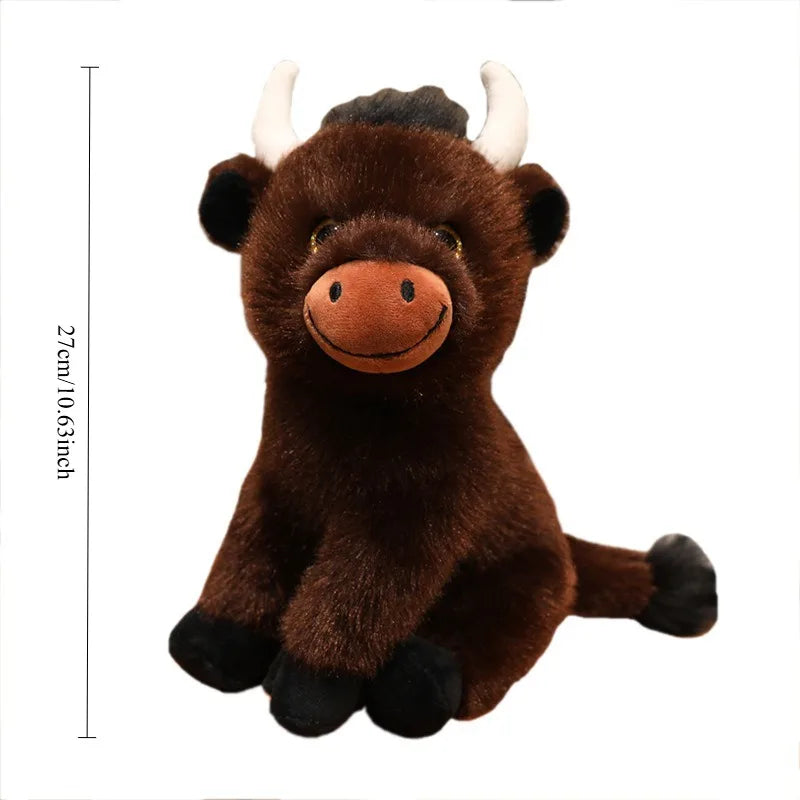 Scottish Highland Cow Plush Toy