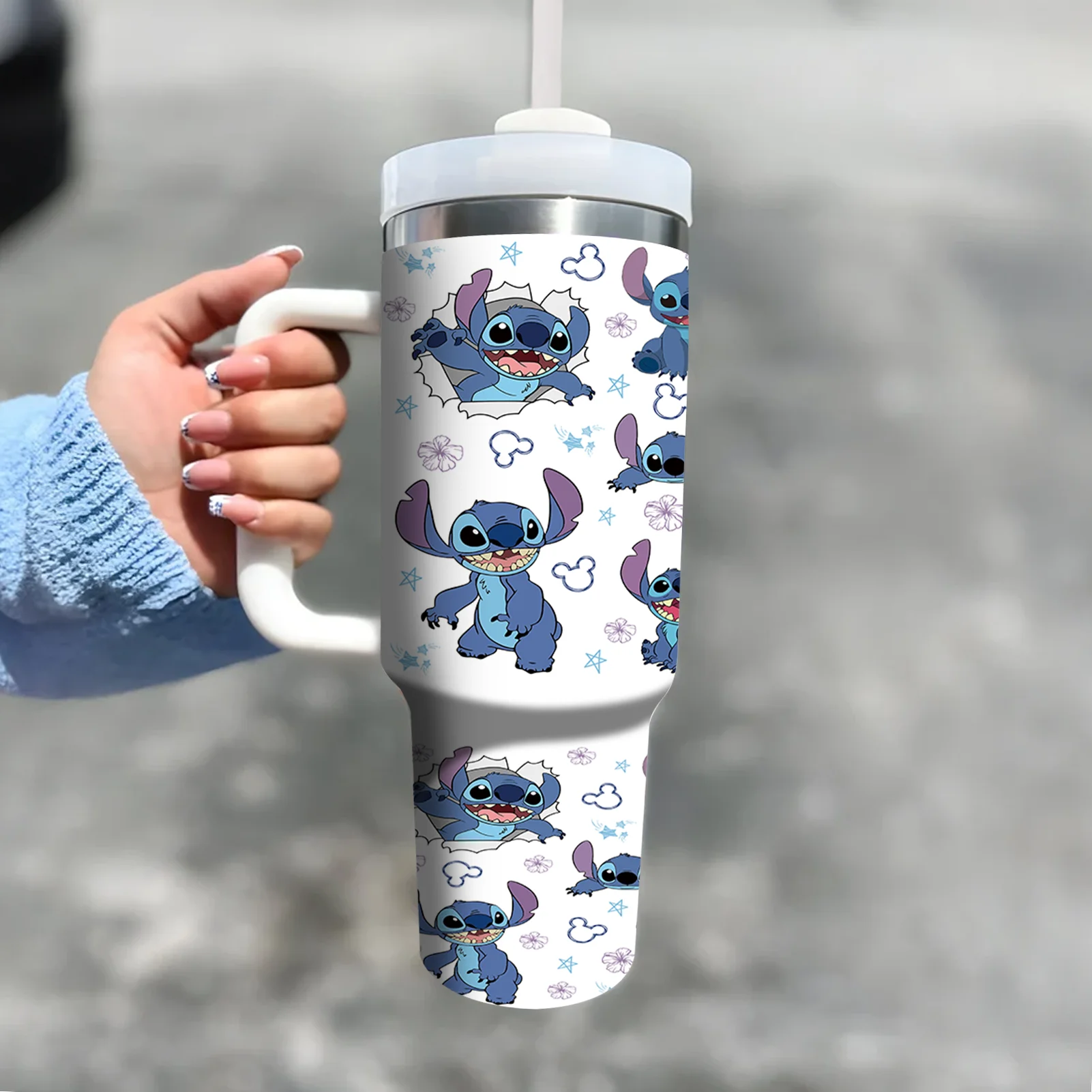 Stitch and Angel 40oz Insulated Tumbler