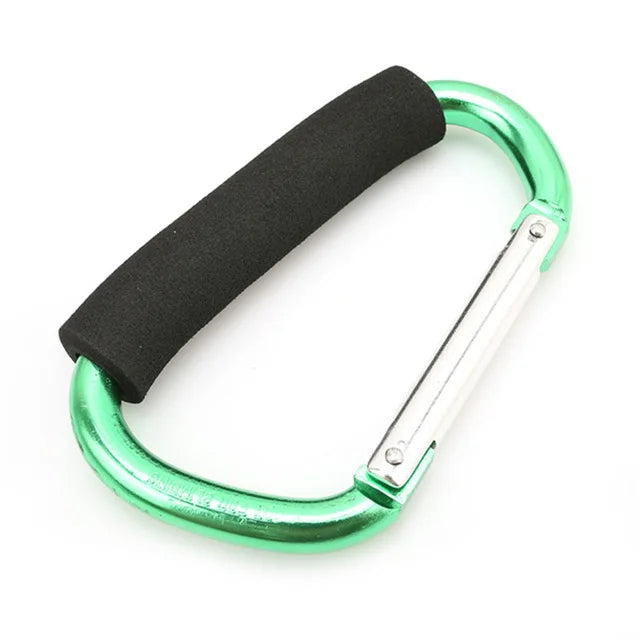 Large Carabiner Stroller Hooks Organizer
