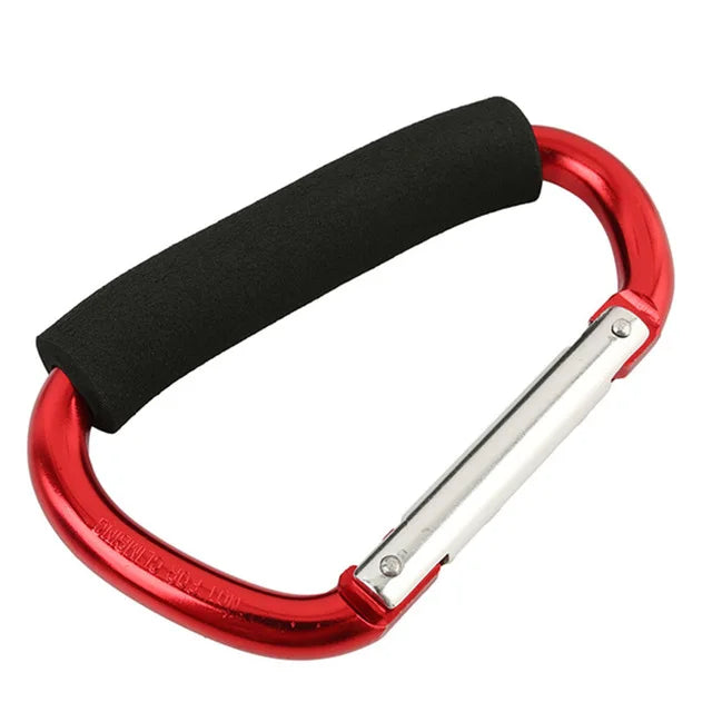 Large Carabiner Stroller Hooks Organizer