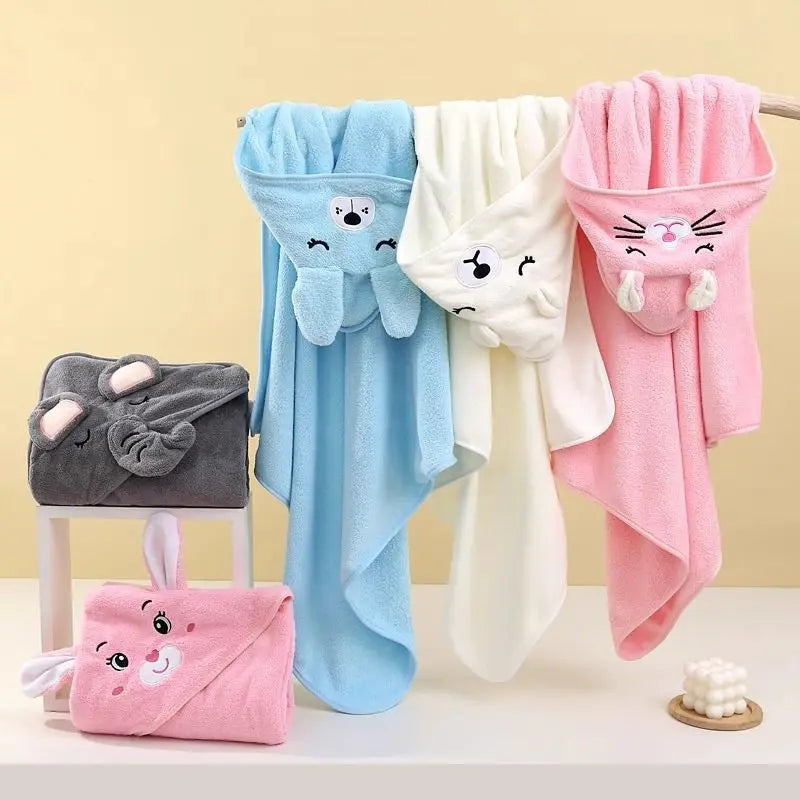 Children's Hooded Bath Towels