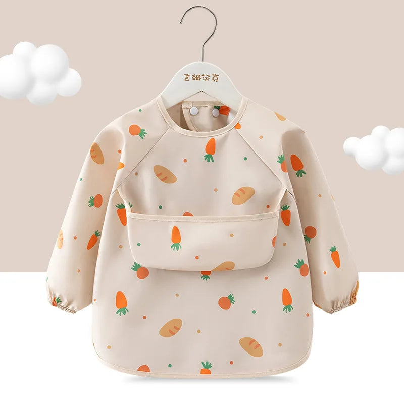 1PC Waterproof Long Sleeve Bib