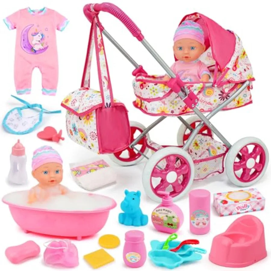 20PCS Baby Doll Playset
