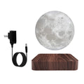 Magnetic Floating Rotating Moon Lamp - Wooden Base