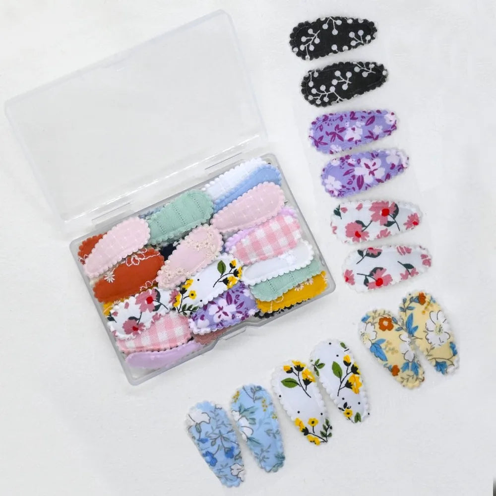 50PCS  Snap Hair Barrettes