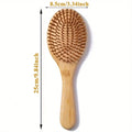 Natural bamboo paddle Brush