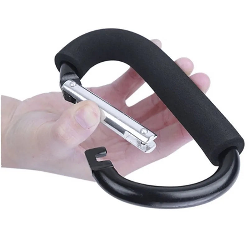 Large Carabiner Stroller Hooks Organizer