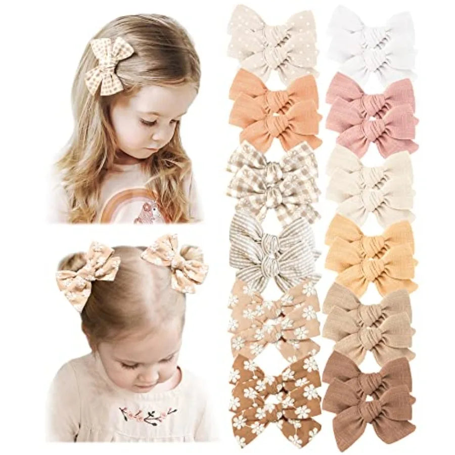 24 Pack Hair Bows