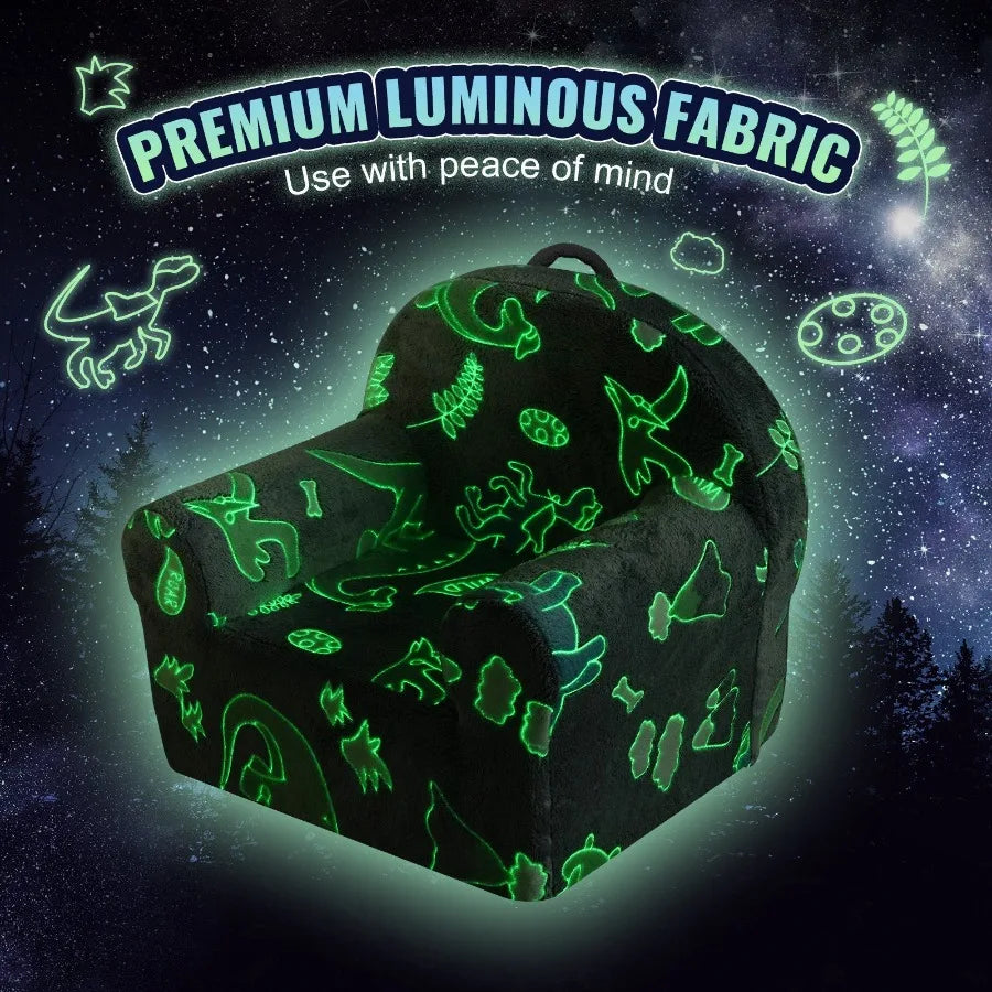 Comfy Toddler Glow in The Dark Chair
