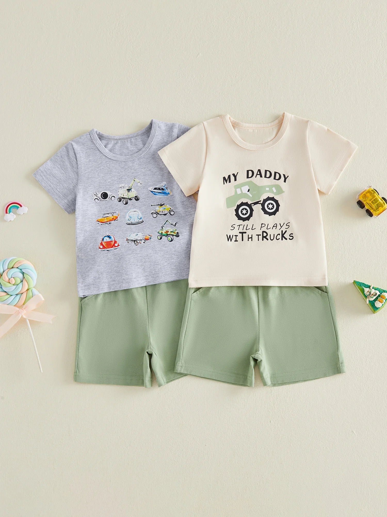 Boys 2 Piece Outfits for Summer