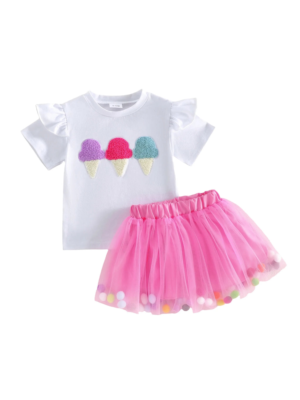 Girls Ice Cream Summer Outfits