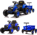 12V Ride on Tractor with Detachable Garden Cart