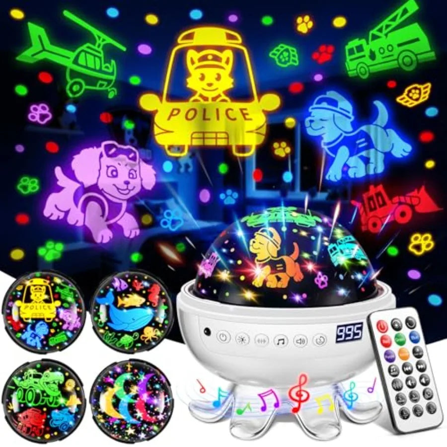 Toy Puppy Projector, Sound Machine, Night Light