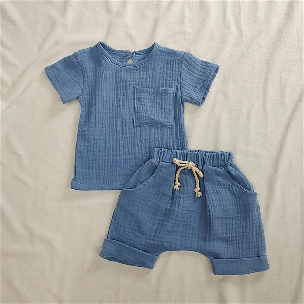 2 Pieces Babies and Toddler Outfit Set
