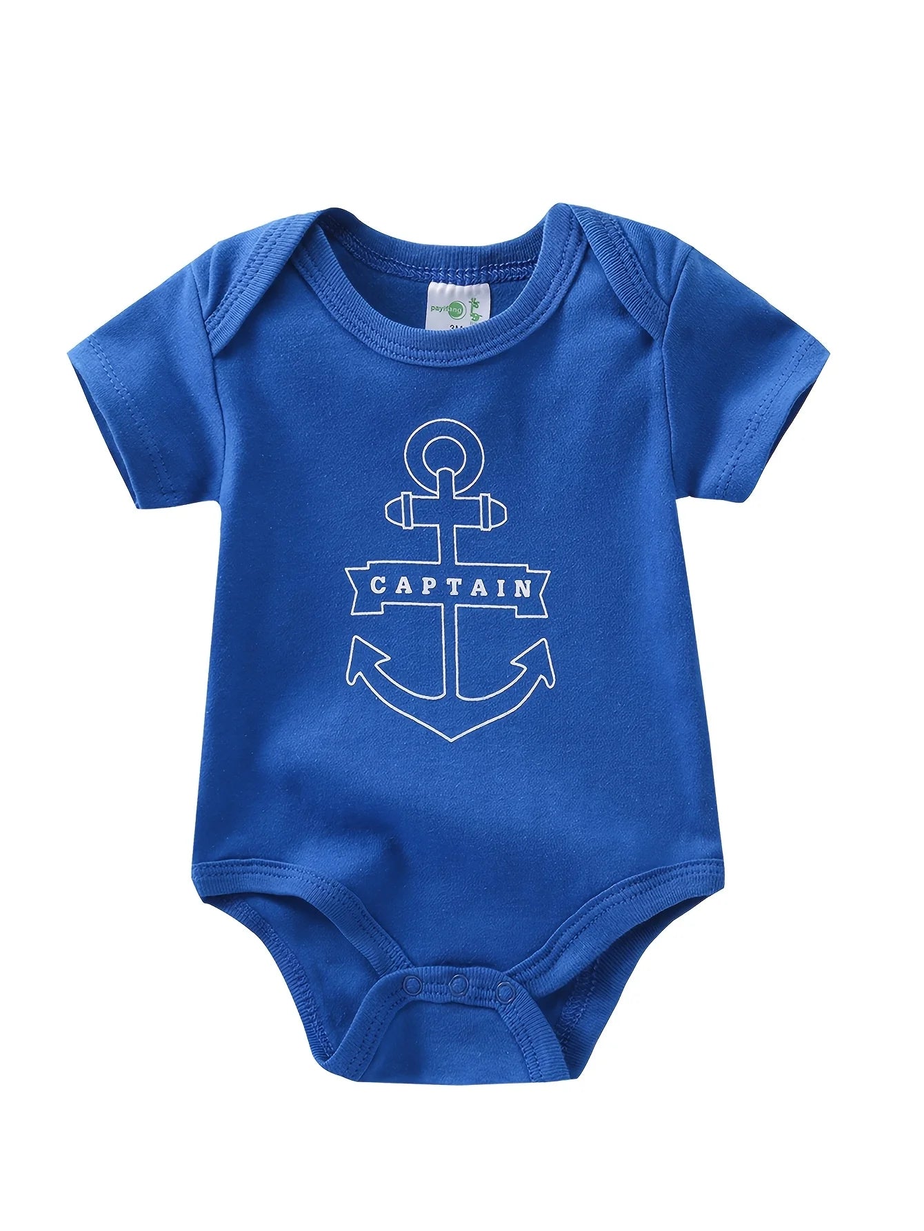 5pcs Short-Sleeve Onesies Bodysuits