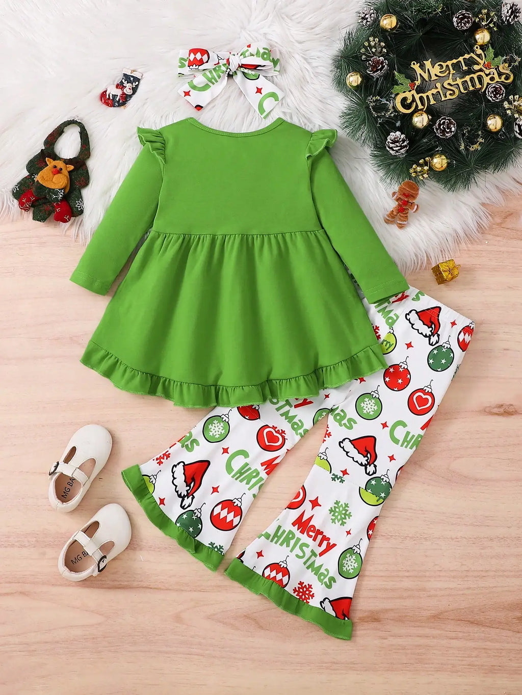 Toddler Girls Christmas Outfits