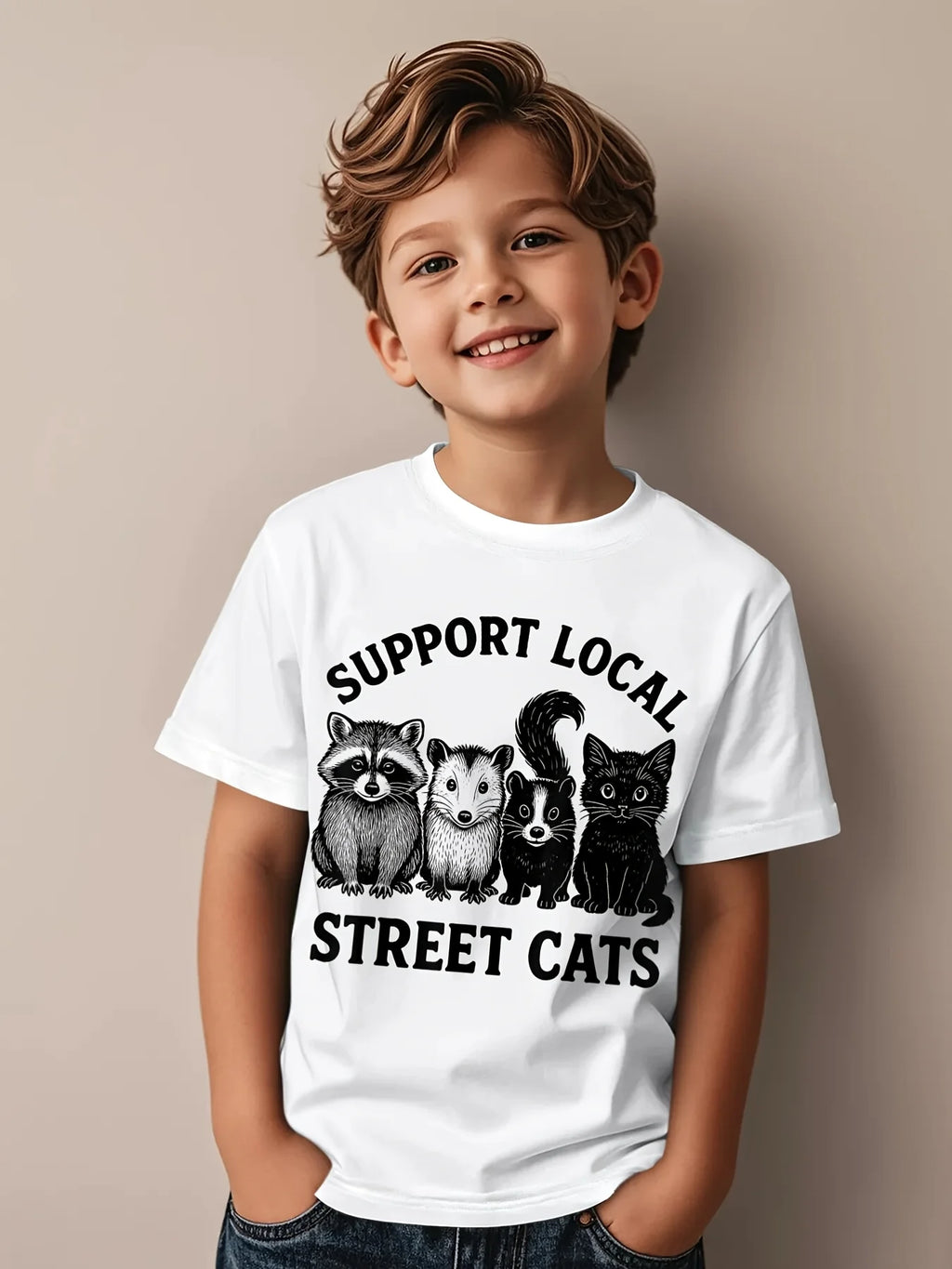 Boys & Girls Graphic Tee
