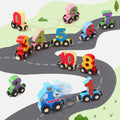 12PCS Magnetic Digital Train