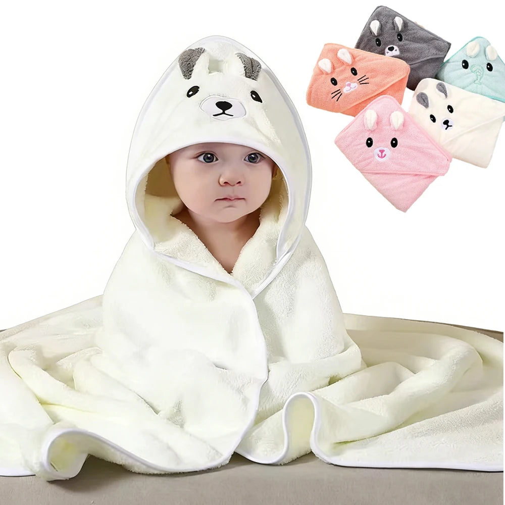 Swaddle Wrap Baby Bath Towel