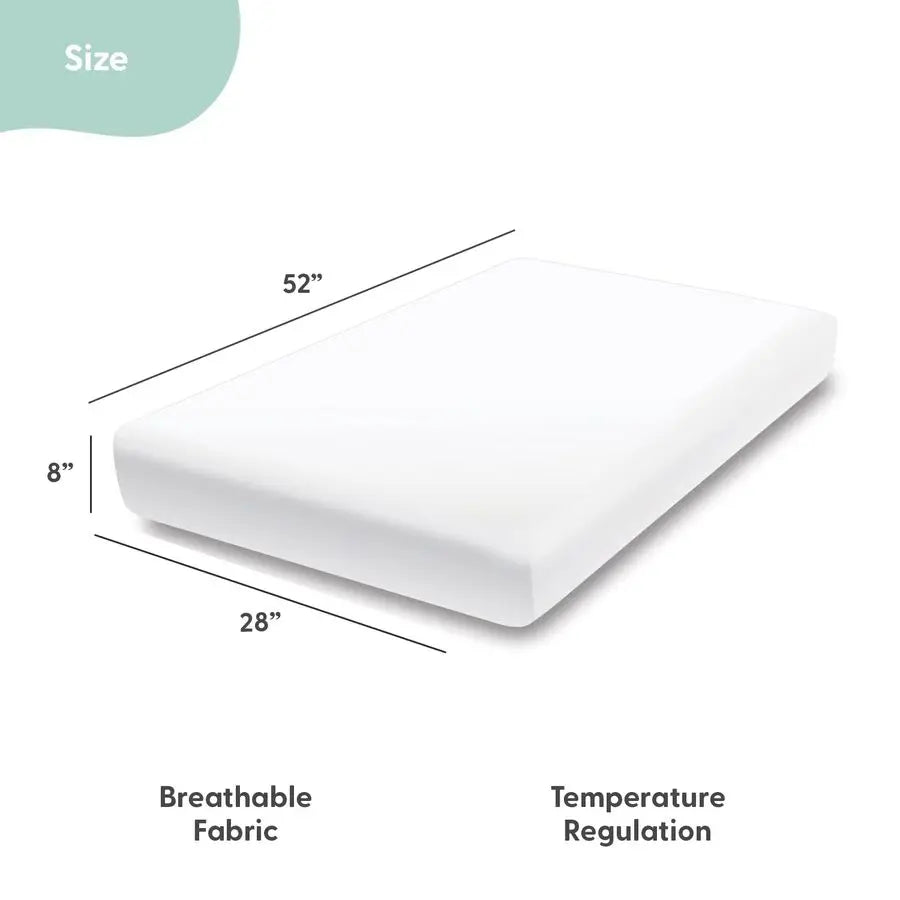 4Pack Organic Fitted Crib Sheet Set