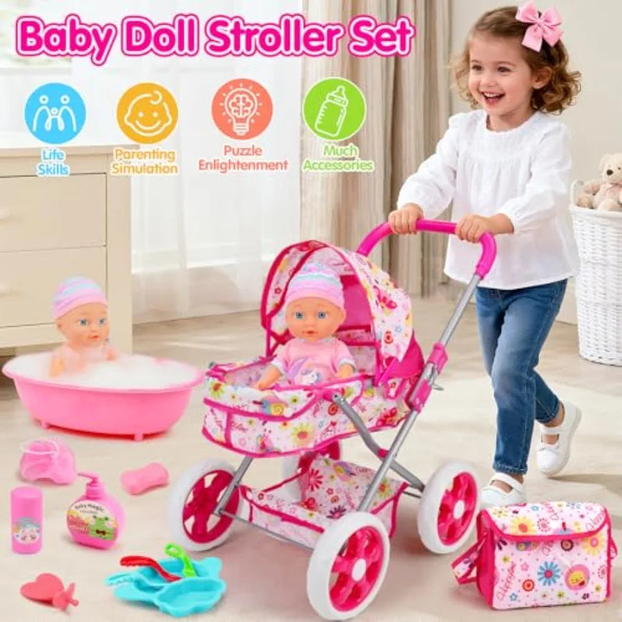 20PCS Baby Doll Playset