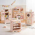Wooden Play Kitchen Set