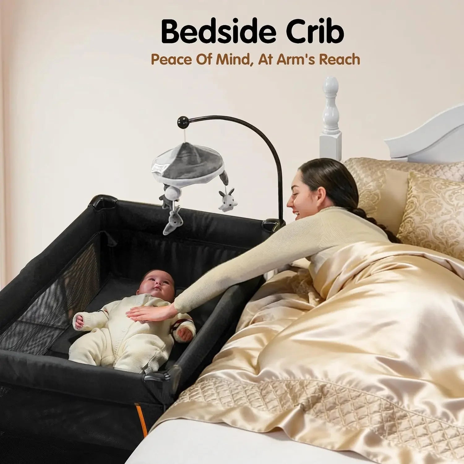 6 in 1 Baby Pack and Play with Bassinet