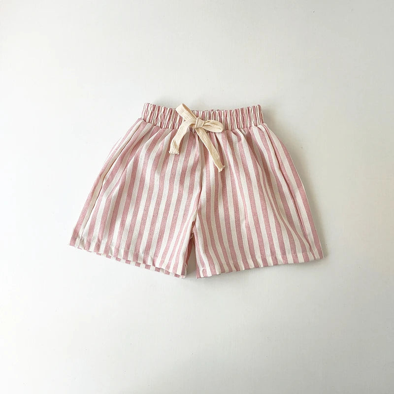 Children's Clothing Linen Cotton Shorts and Pants