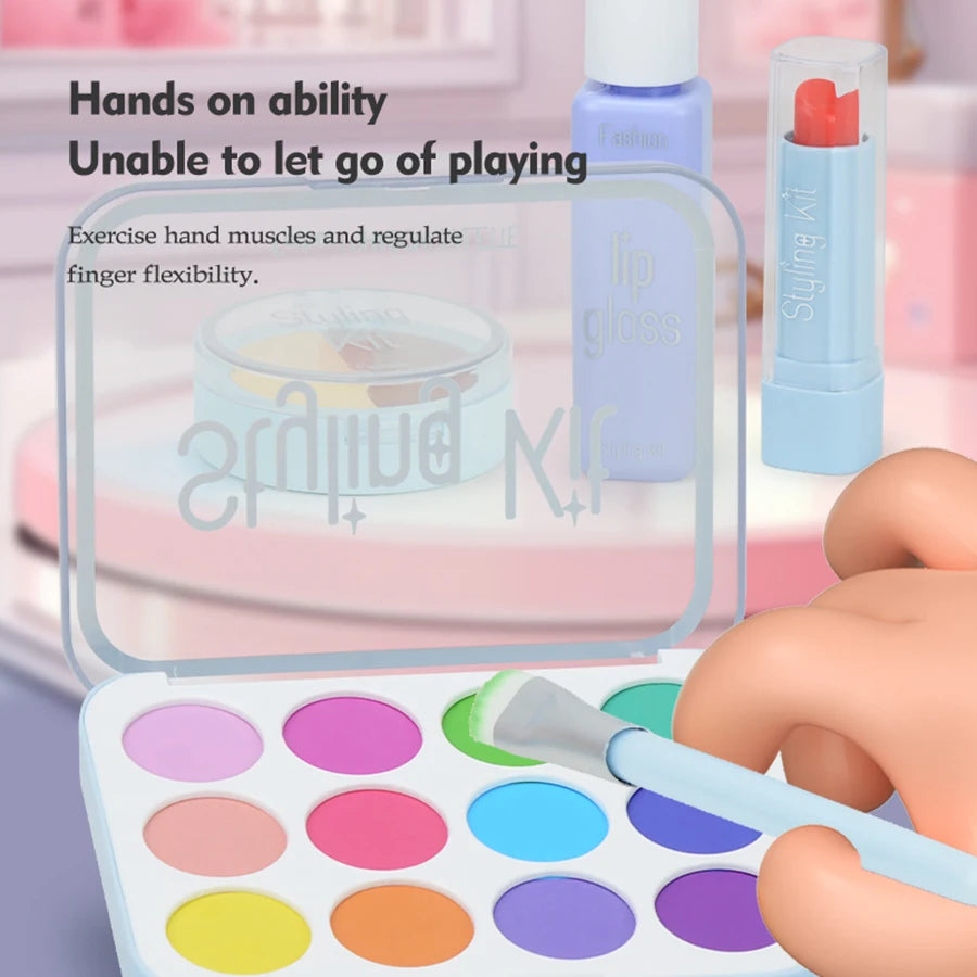 Girls pretend makeup set