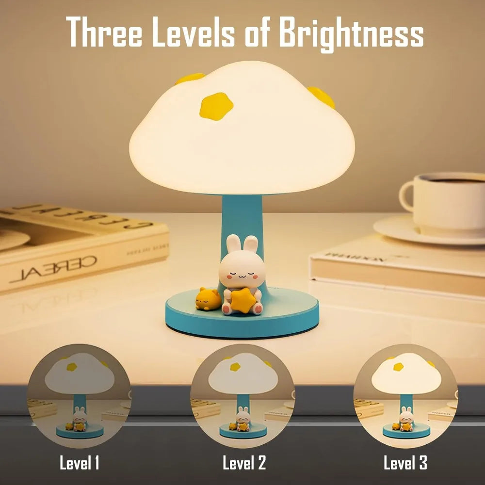 Cloud and Bunny Rechargeable Night Light