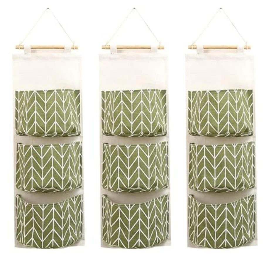 3-Pack Wall Hanging Storage Organizers