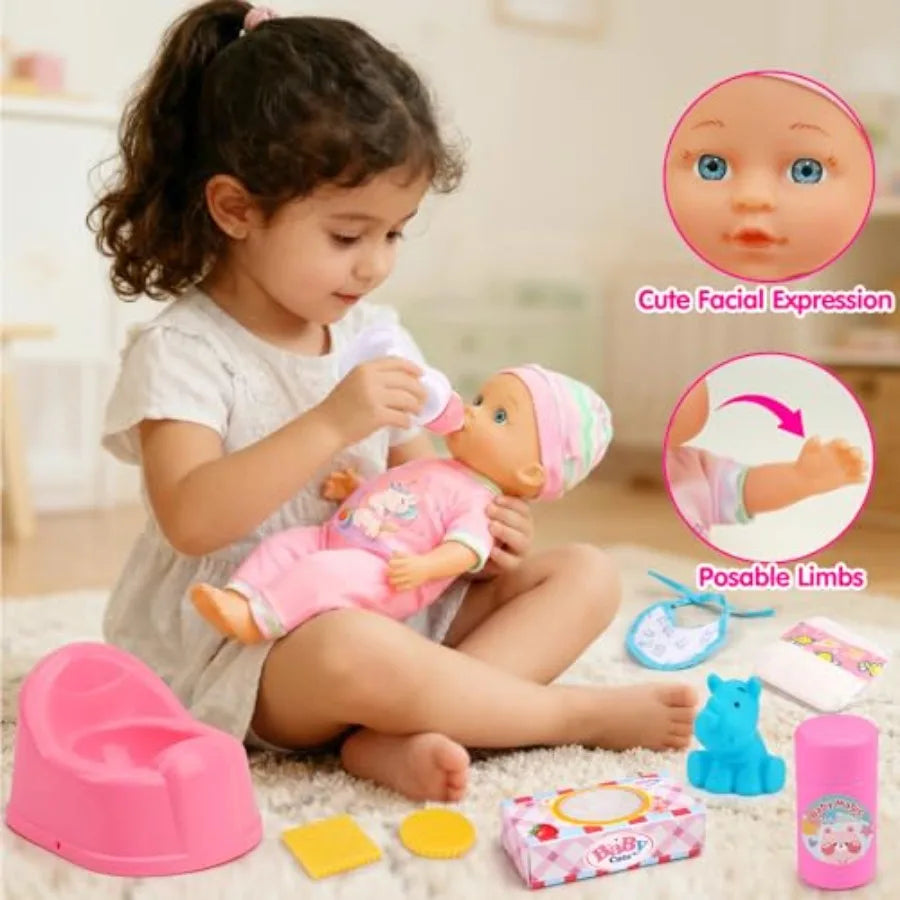 20PCS Baby Doll Playset