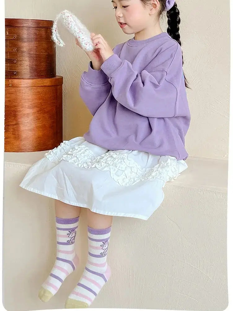 5 Pairs Spring Cotton Children's Socks