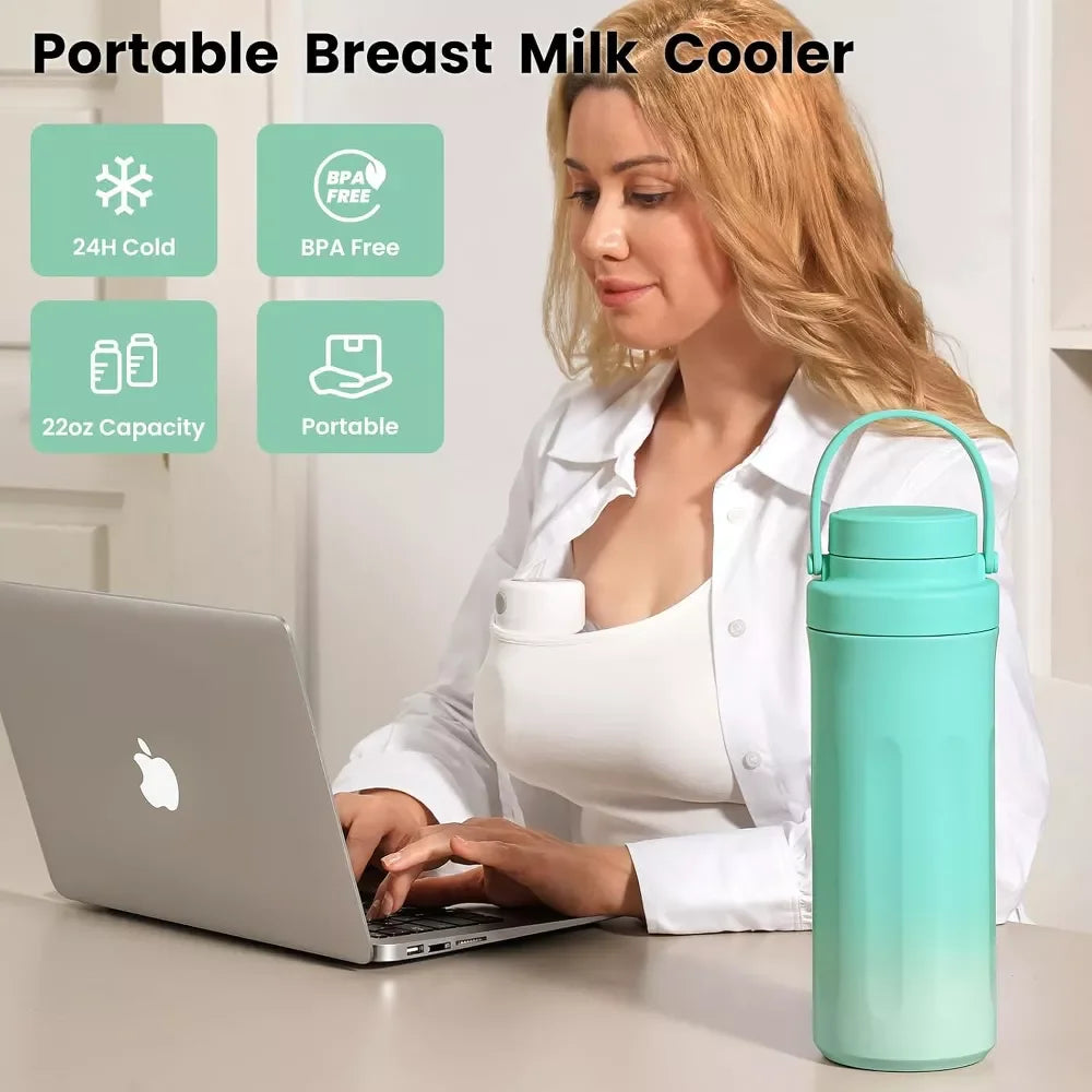 22oz Portable Breast Milk Cooler