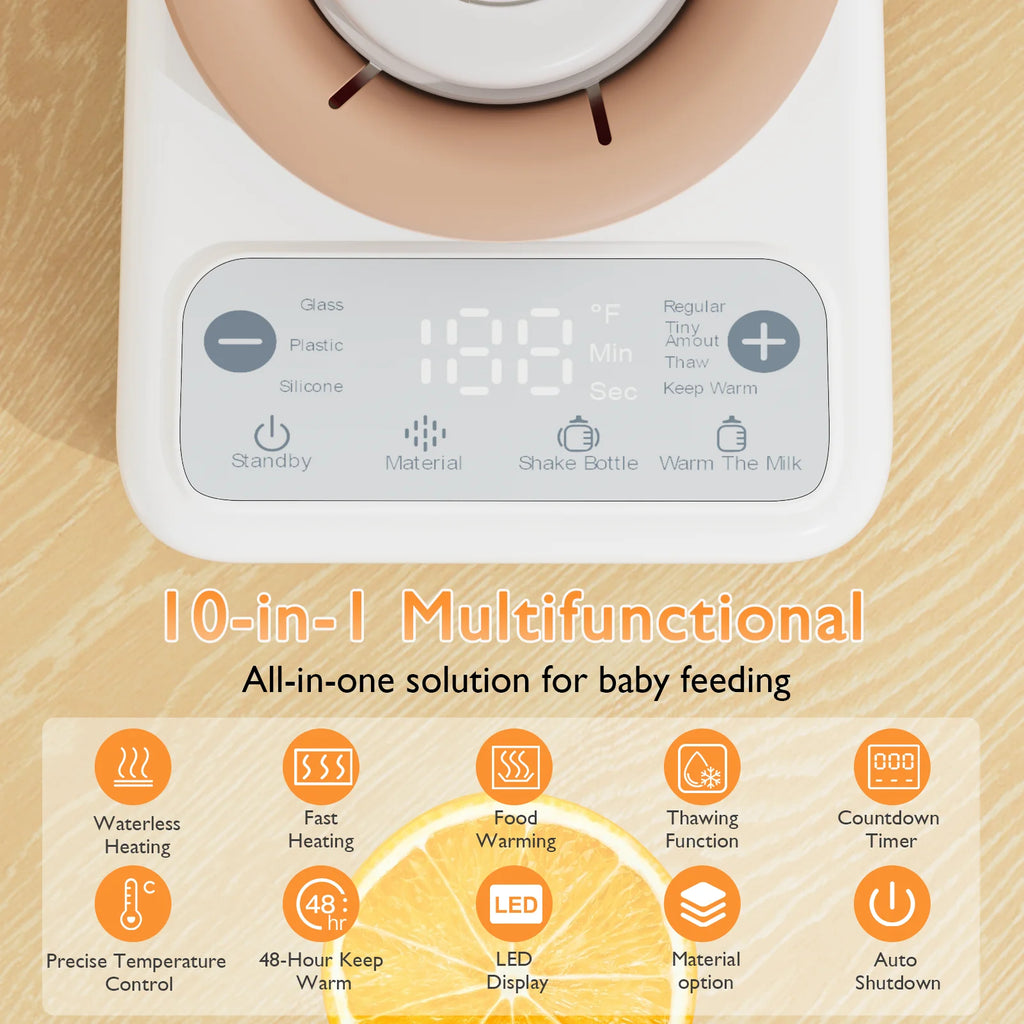 Waterless Baby Bottle Shaker & Warmer