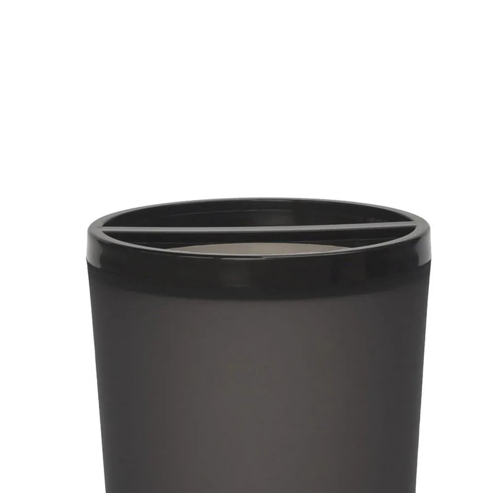 Plastic Toothbrush Holder with Modern Matte Finish