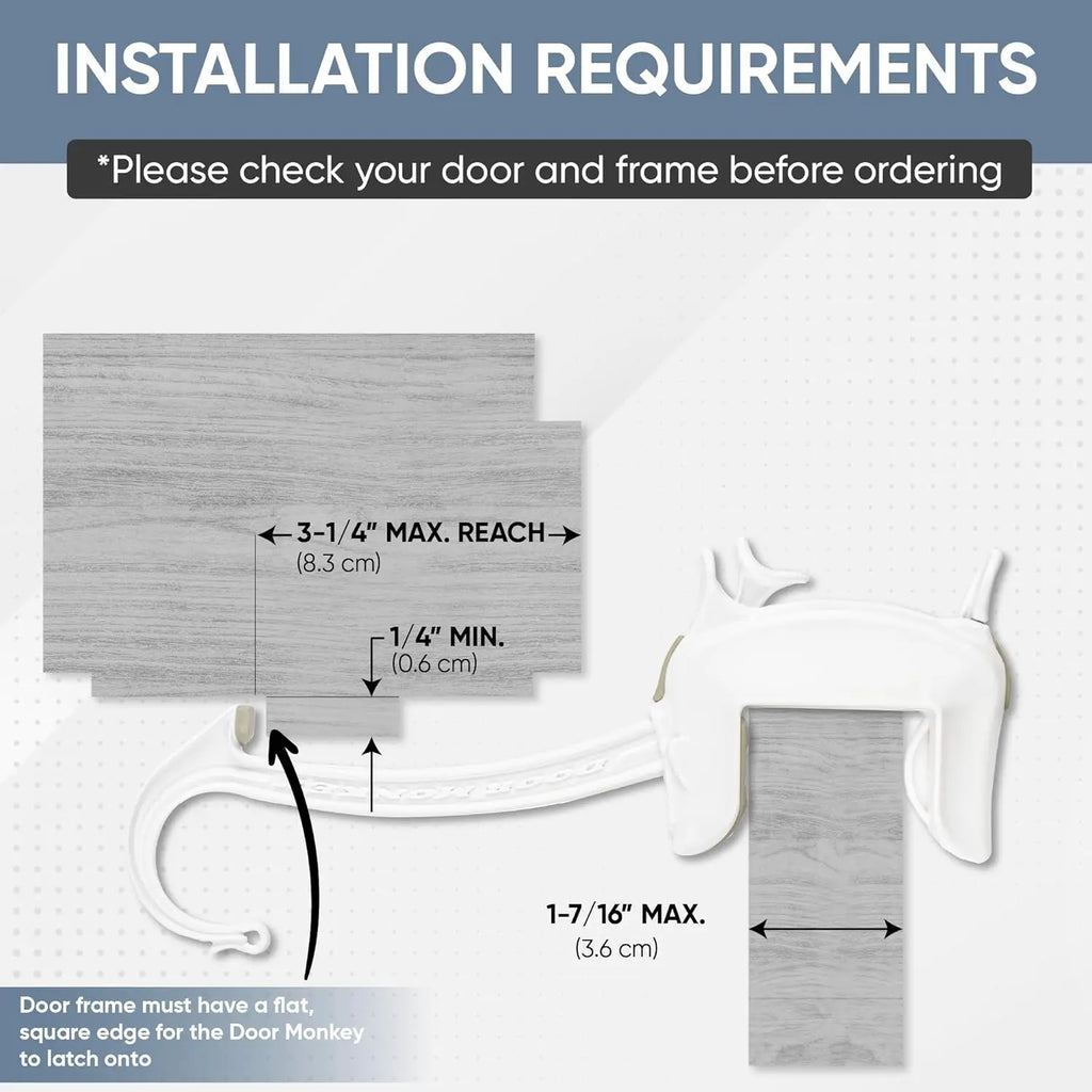 Child Proof Door Lock & Pinch Guard