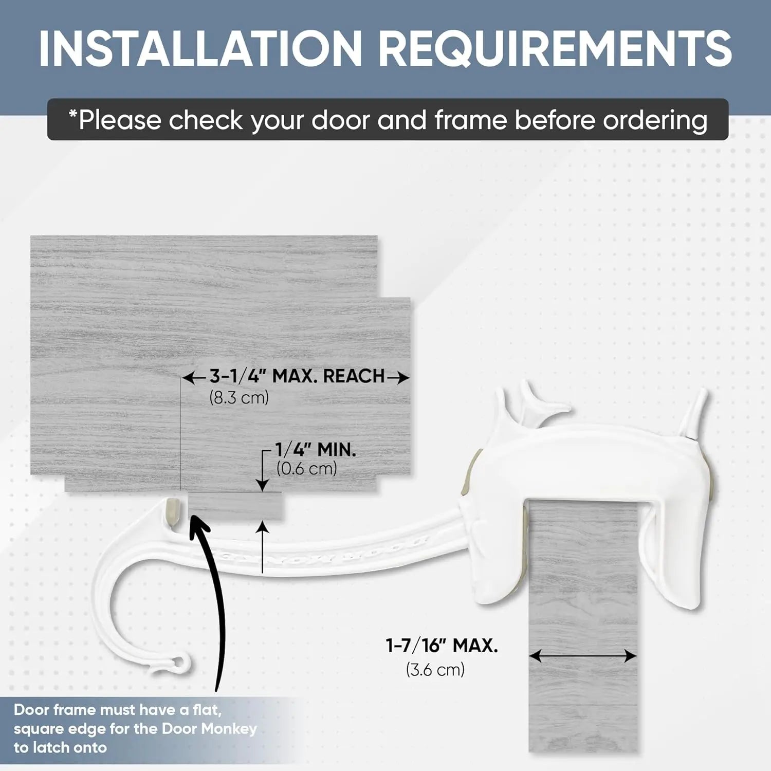 Child Proof Door Lock & Pinch Guard