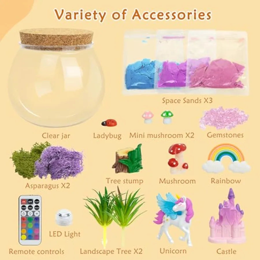 Light-Up Unicorn Terrarium Gifts