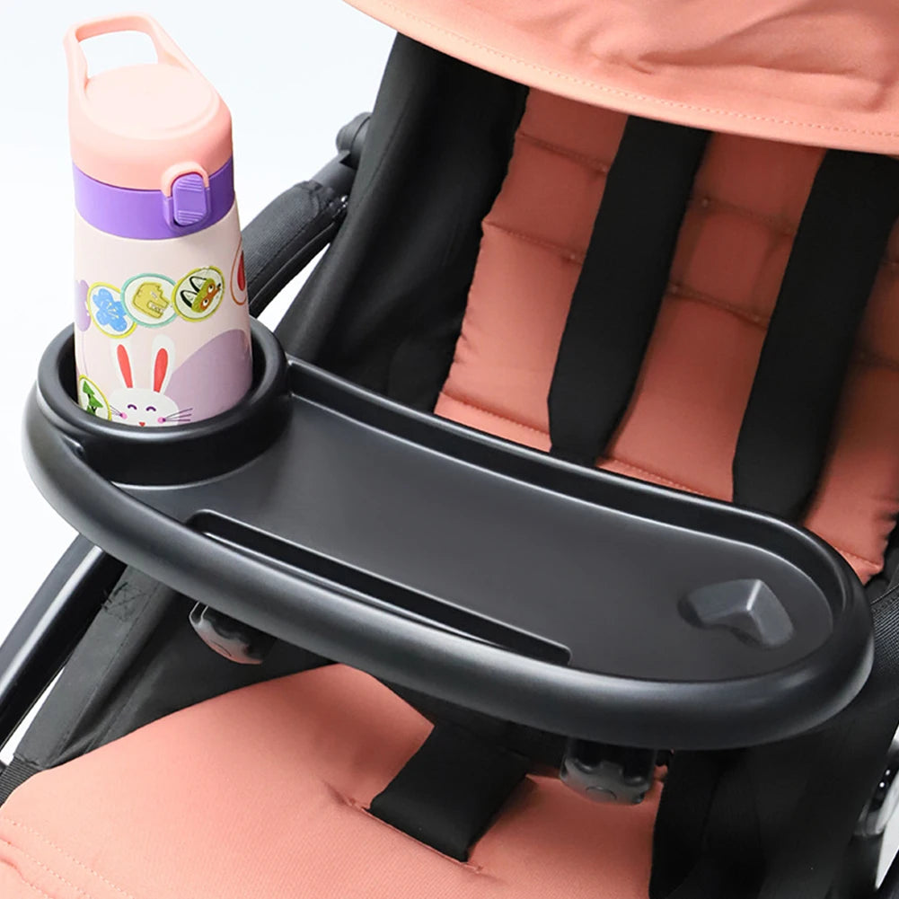 Universal Stroller Cup Holder Removable Table Tray
